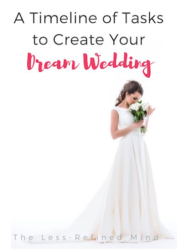 A scheduled wedding timeline to help you plan your perfect wedding day. This wedding checklist PDF is ideal. #weddingtips #weddingplanning #weddingchecklist #weddingadvice