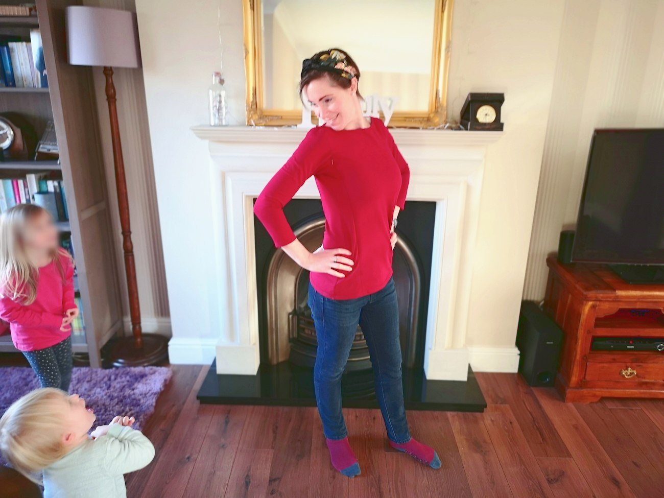 New Milky Tee Co Red Top