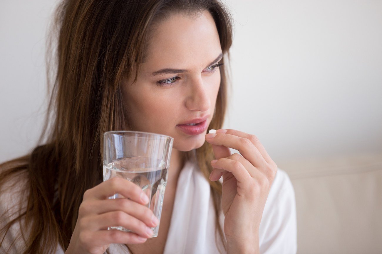 Breakthrough Bleeding on Pill - Woman Taking Pill