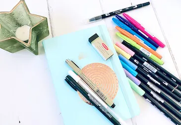 The best pens for bullet journaling and planners.