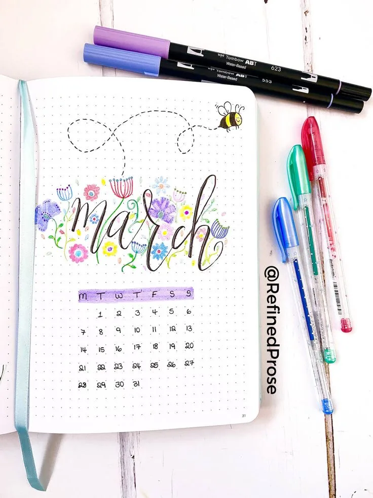 67 Beautiful & Easy Step By Step Flower Doodles For Your Bullet Journal