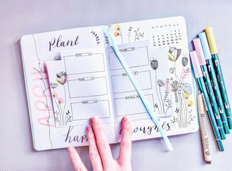 67 Beautiful & Easy Step By Step Flower Doodles For Your Bullet Journal
